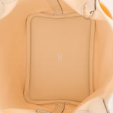 Hermès Nata Toile Goeland Swift Cargo Picotin 18 PHW - FashioNica