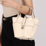 Hermès Nata Toile Goeland Swift Cargo Picotin 18 PHW - FashioNica