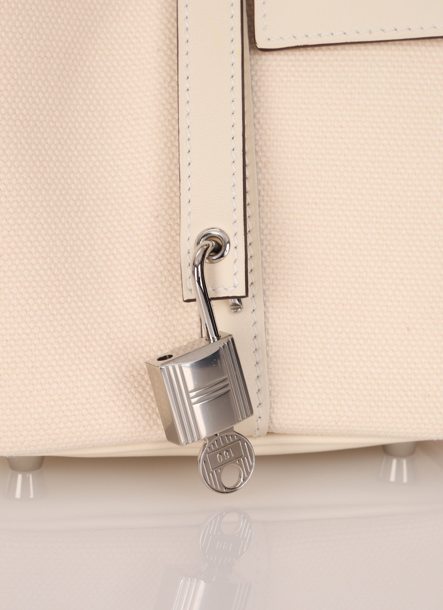 Hermès Nata Toile Goeland Swift Cargo Picotin 18 PHW - FashioNica