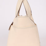 Hermès Nata Toile Goeland Swift Cargo Picotin 18 PHW - FashioNica