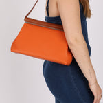 Hermès Orange Togo and Fauve Yeoh Bag PHW - FashioNica