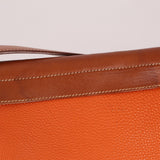 Hermès Orange Togo and Fauve Yeoh Bag PHW - FashioNica