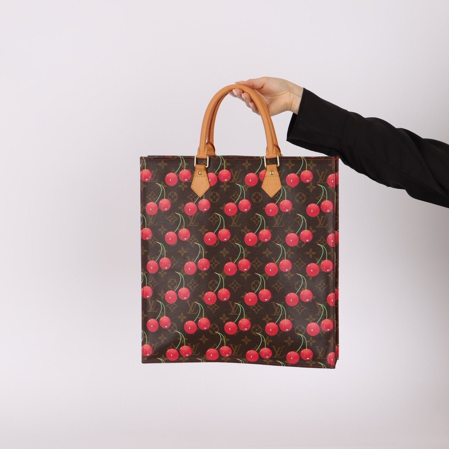 Limited Edition 2005 Louis Vuitton x Takashi Murakami Cerises Sac Plat - FashioNica