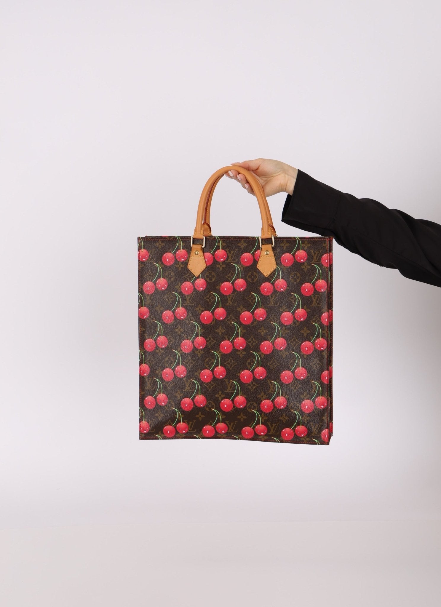 Limited Edition 2005 Louis Vuitton x Takashi Murakami Cerises Sac Plat - FashioNica