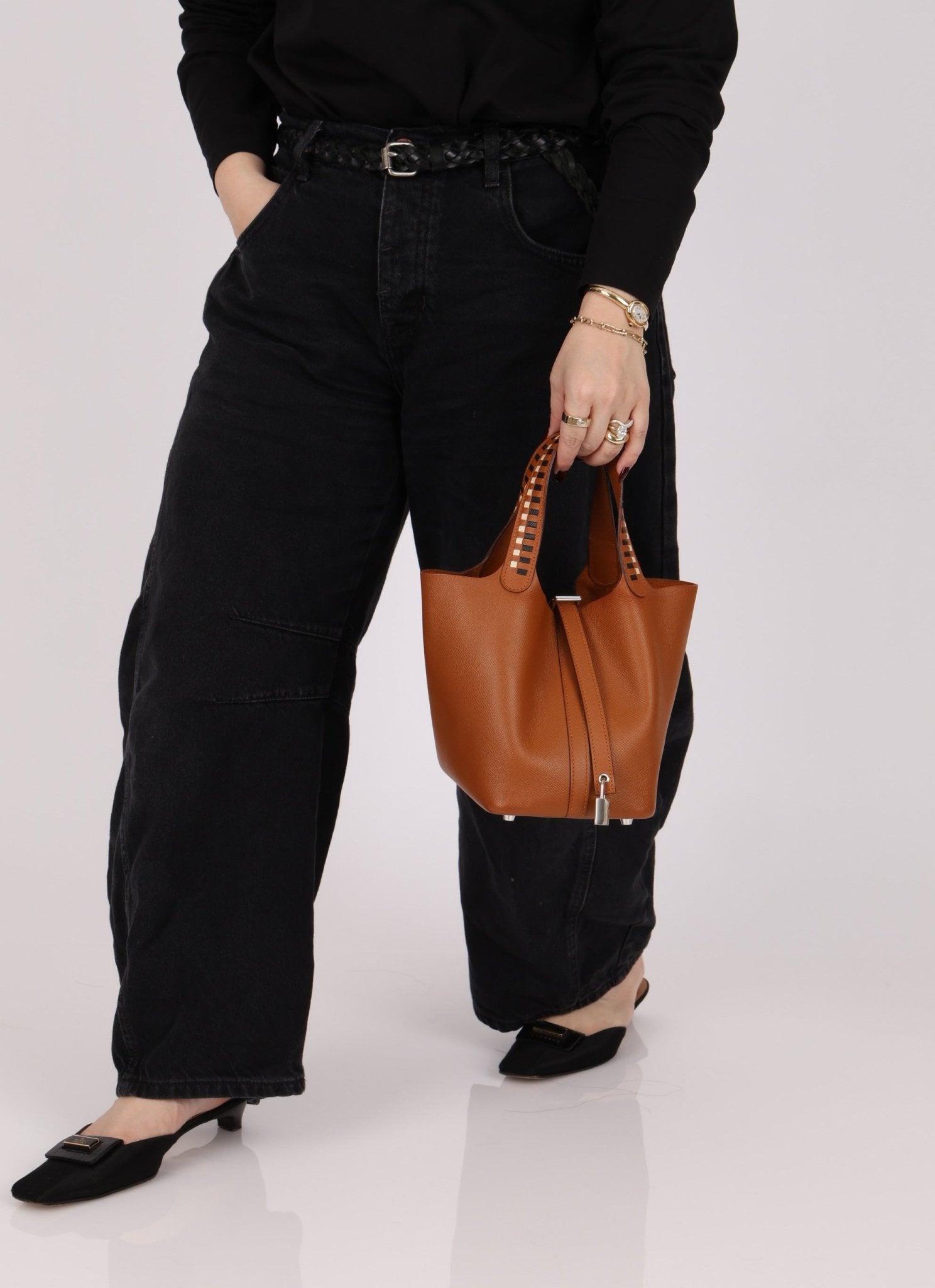 Limited Edition 2018 Hermès Tressage de Cuir Picotin 18 PHW - FashioNica