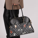 Limited Edition 2018 Louis Vuitton x Grace Coddington Catogram Alma MM - FashioNica