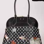 Limited Edition 2018 Louis Vuitton x Grace Coddington Catogram Alma MM - FashioNica