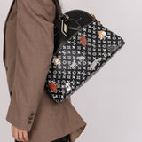 Limited Edition 2018 Louis Vuitton x Grace Coddington Catogram Alma MM - FashioNica