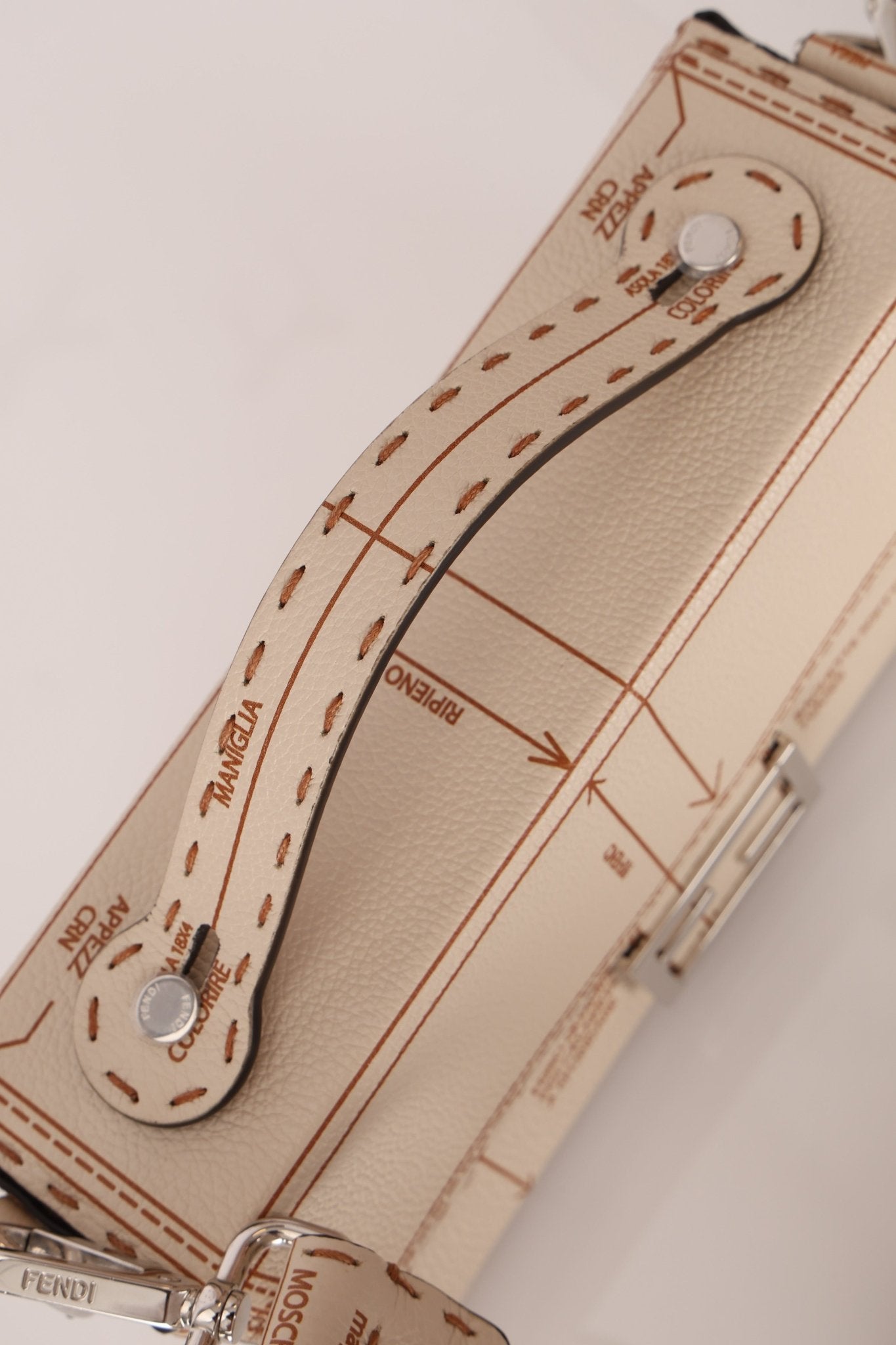 Limited Edition 2024 Fendi Factory Soft Trunk Baguette - FashioNica