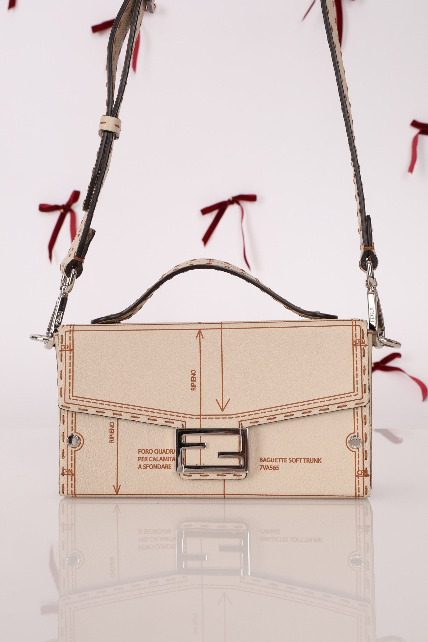 Limited Edition 2024 Fendi Factory Soft Trunk Baguette - FashioNica