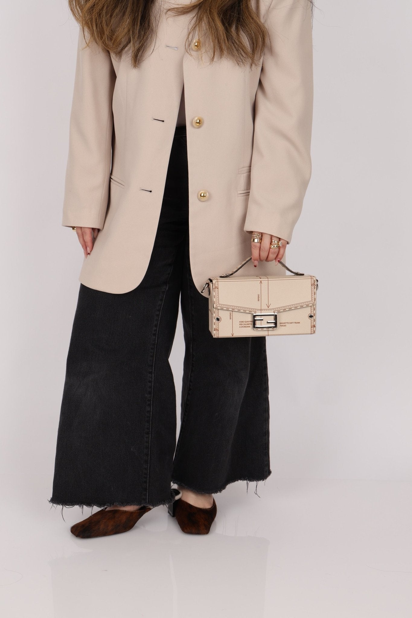 Limited Edition 2024 Fendi Factory Soft Trunk Baguette - FashioNica