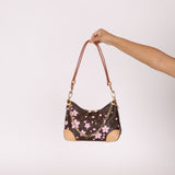 Limited Edition 2025 Louis Vuitton x Takashi Murakami Cherry Blossom Boulogne PM - FashioNica