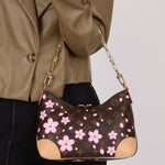 Limited Edition 2025 Louis Vuitton x Takashi Murakami Cherry Blossom Boulogne PM - FashioNica
