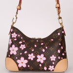 Limited Edition 2025 Louis Vuitton x Takashi Murakami Cherry Blossom Boulogne PM - FashioNica