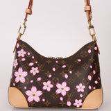 Limited Edition 2025 Louis Vuitton x Takashi Murakami Cherry Blossom Boulogne PM - FashioNica