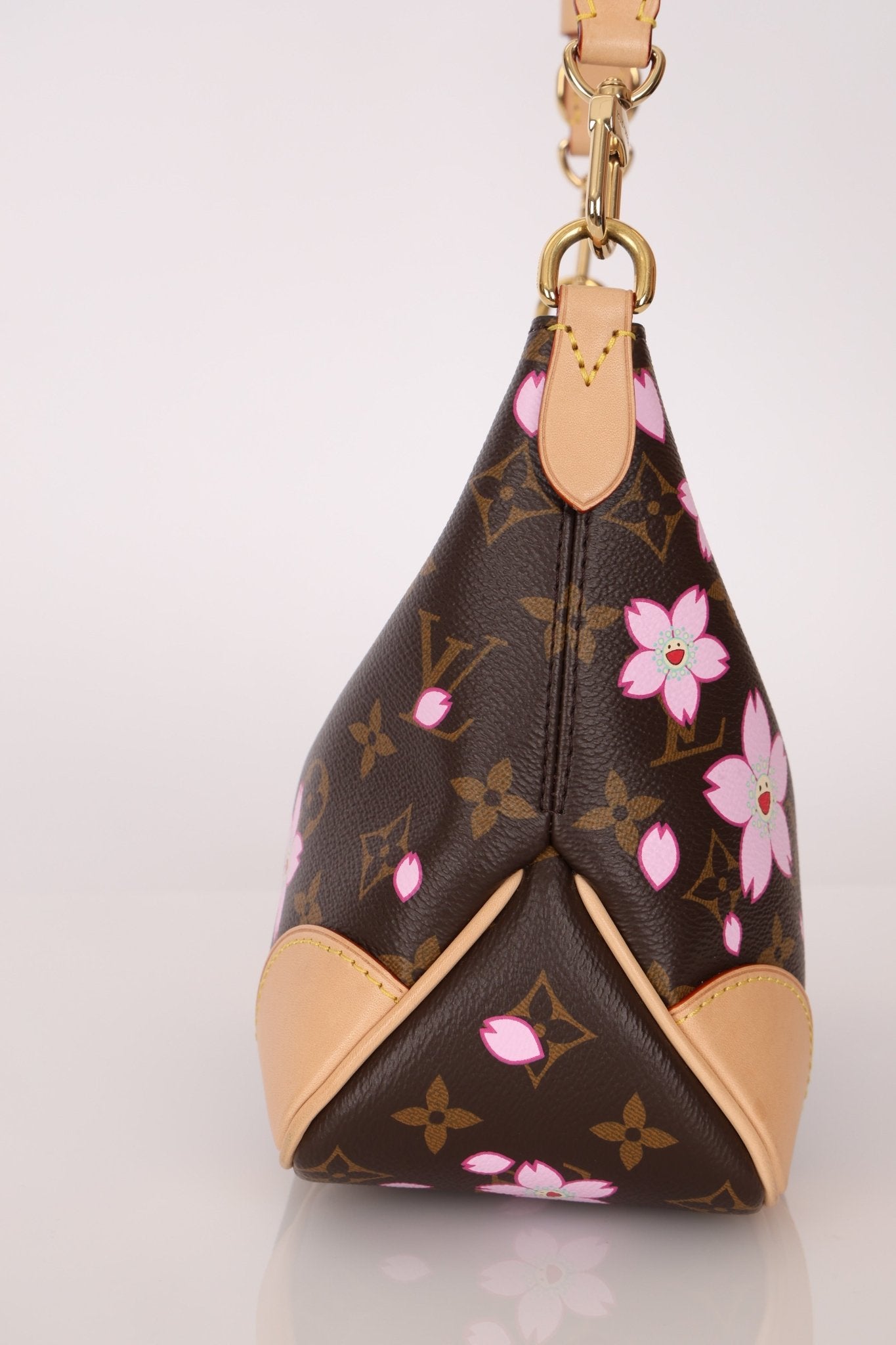 Limited Edition 2025 Louis Vuitton x Takashi Murakami Cherry Blossom Boulogne PM - FashioNica