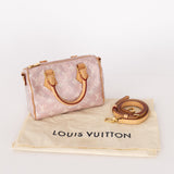 Limited Edition Asia Exclusive Louis Vuitton Monoglam Speedy Bandouliere 20 - FashioNica