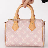 Limited Edition Asia Exclusive Louis Vuitton Monoglam Speedy Bandouliere 20 - FashioNica
