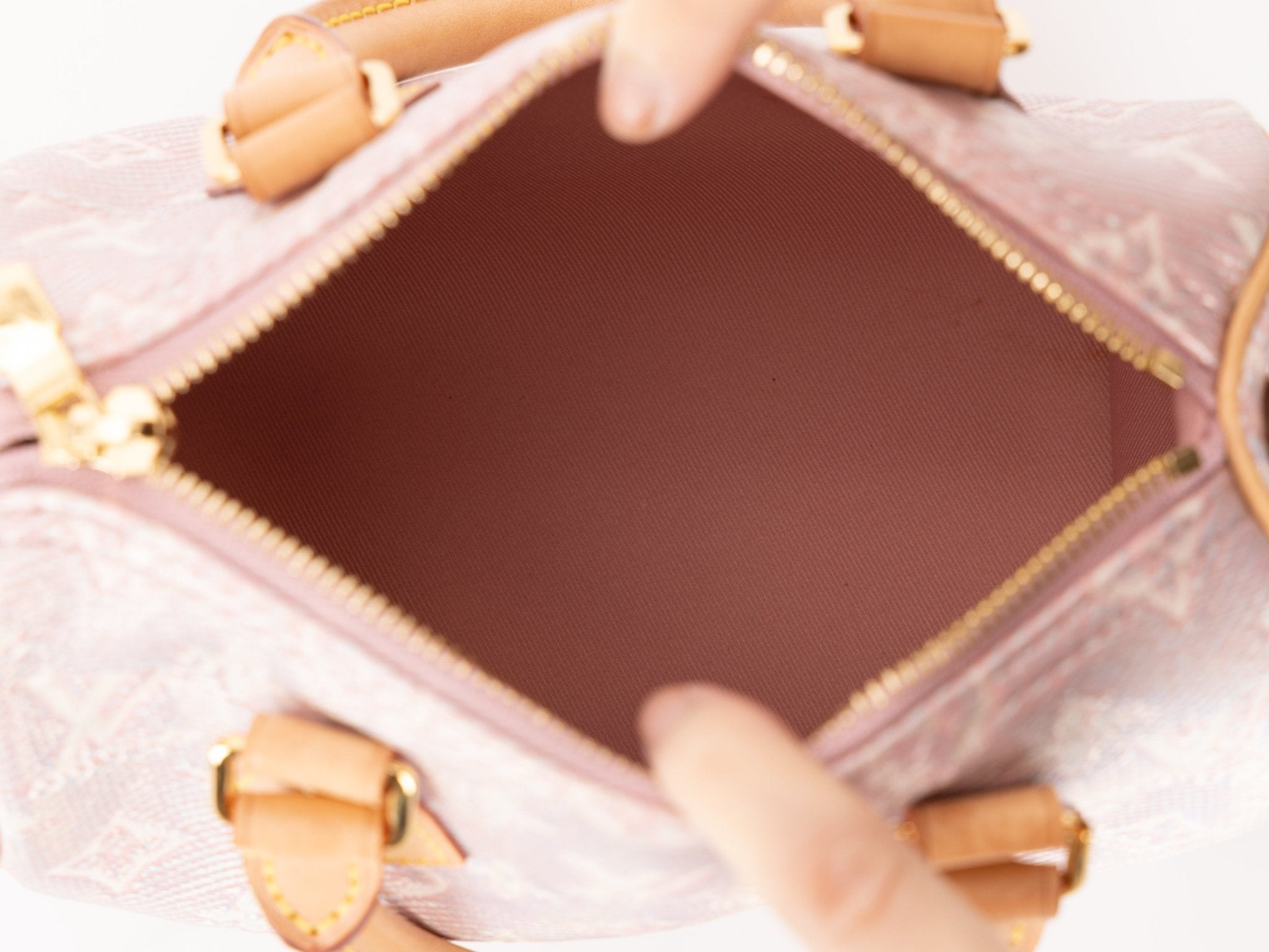 Limited Edition Asia Exclusive Louis Vuitton Monoglam Speedy Bandouliere 20 - FashioNica