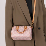Limited Edition Asia Exclusive Louis Vuitton Monoglam Speedy Bandouliere 20 - FashioNica