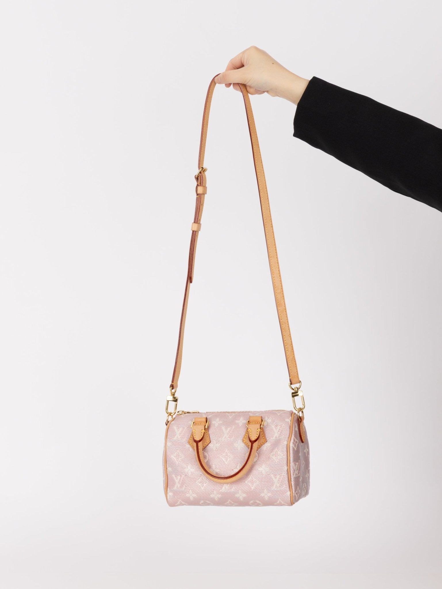 Limited Edition Asia Exclusive Louis Vuitton Monoglam Speedy Bandouliere 20 - FashioNica