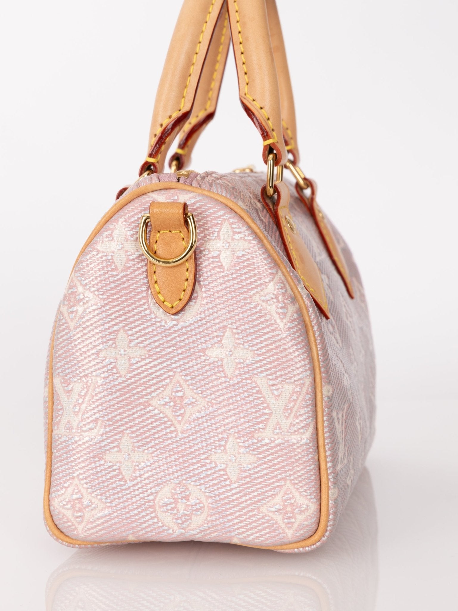 Limited Edition Asia Exclusive Louis Vuitton Monoglam Speedy Bandouliere 20 - FashioNica