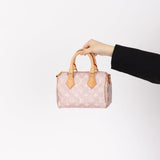 Limited Edition Asia Exclusive Louis Vuitton Monoglam Speedy Bandouliere 20 - FashioNica