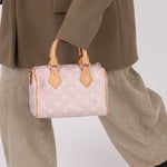 Limited Edition Asia Exclusive Louis Vuitton Monoglam Speedy Bandouliere 20 - FashioNica