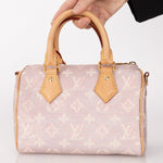 Limited Edition Asia Exclusive Louis Vuitton Monoglam Speedy Bandouliere 20 - FashioNica