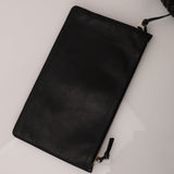 Limited Edition Bottega Veneta Black Intrecciato Large Cabat with Pouch - FashioNica