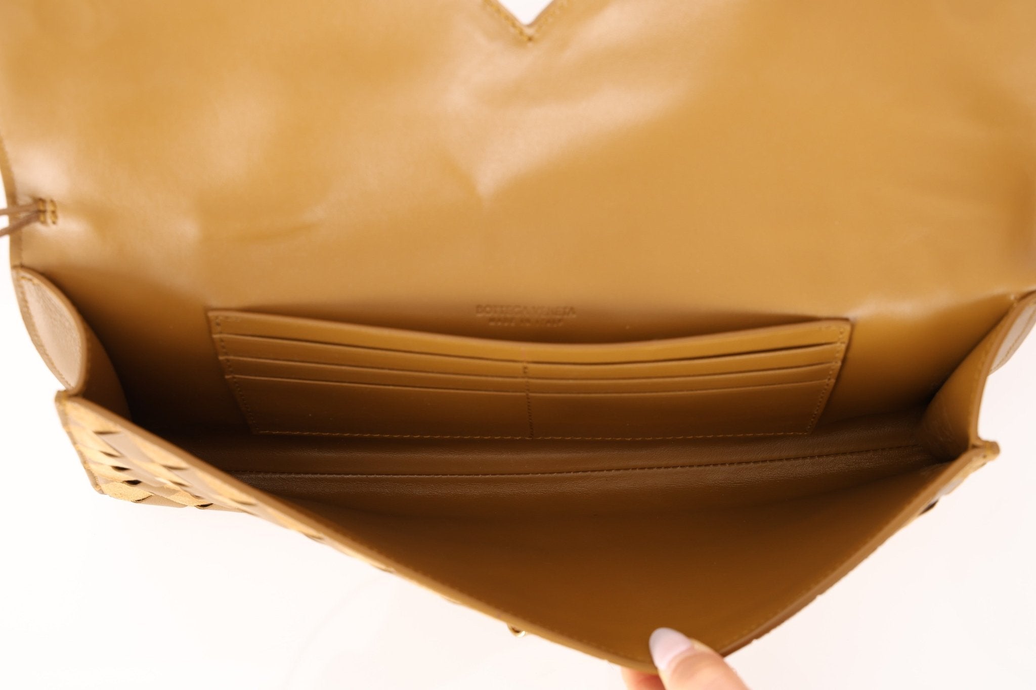 Limited Edition Bottega Veneta Suede & Lambskin Andiamo Top Handle - FashioNica