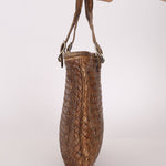 Limited Edition Bottega Veneta x Bergdorf Goodman 2003 Karang Intrecciato Milo Tote - FashioNica