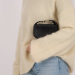 Limited Edition Chanel 2004 Ginza Camellia Mini Handle Bag - FashioNica