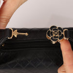 Limited Edition Chanel 2004 Ginza Camellia Mini Handle Bag - FashioNica
