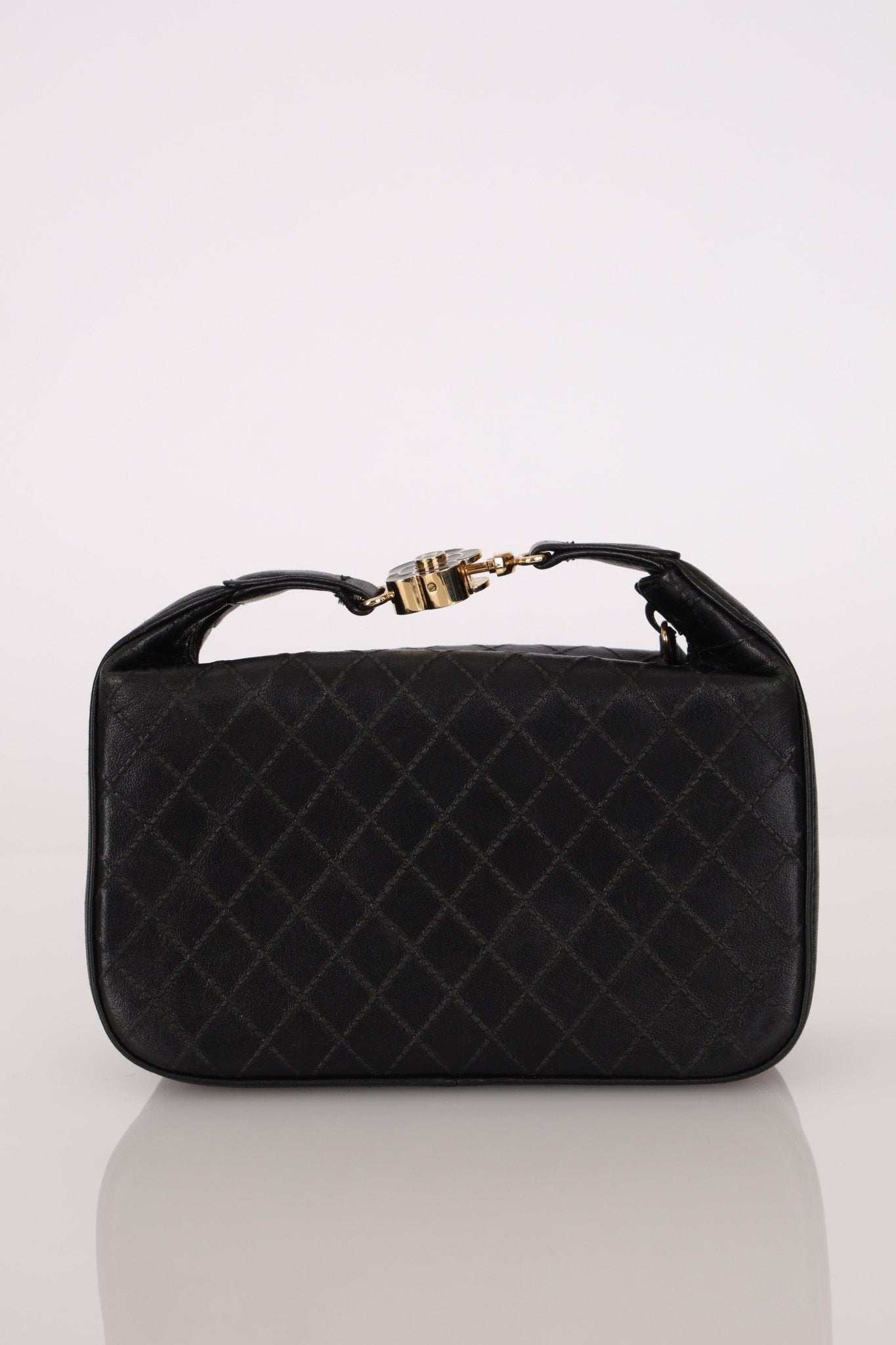 Limited Edition Chanel 2004 Ginza Camellia Mini Handle Bag - FashioNica