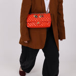 Limited Edition Chanel 2009 Patent Valentine Charms Classic Flap - FashioNica