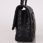 Limited Edition Chanel 2014 Calfskin CC Stitched Medium Single Flap - FashioNica