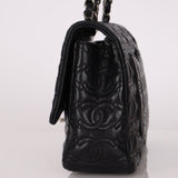 Limited Edition Chanel 2014 Calfskin CC Stitched Medium Single Flap - FashioNica