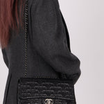 Limited Edition Chanel 2014 Calfskin CC Stitched Medium Single Flap - FashioNica