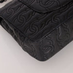 Limited Edition Chanel 2014 Calfskin CC Stitched Medium Single Flap - FashioNica