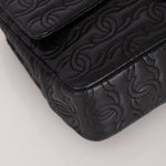 Limited Edition Chanel 2014 Calfskin CC Stitched Medium Single Flap - FashioNica