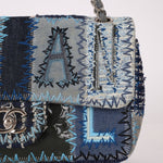Limited Edition Chanel 2014 Denim Patchwork Medium Single Flap - FashioNica