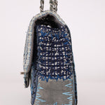 Limited Edition Chanel 2014 Denim Patchwork Medium Single Flap - FashioNica