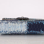 Limited Edition Chanel 2014 Denim Patchwork Medium Single Flap - FashioNica