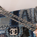 Limited Edition Chanel 2014 Denim Patchwork Medium Single Flap - FashioNica