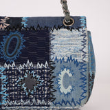 Limited Edition Chanel 2014 Denim Patchwork Medium Single Flap - FashioNica