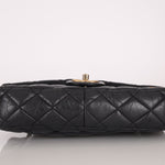 Limited Edition Chanel 2015 Aged Calfskin Paris - Dubai Coin Medallion Small Classic Flap - FashioNica