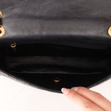 Limited Edition Chanel 2015 Aged Calfskin Paris - Dubai Coin Medallion Small Classic Flap - FashioNica