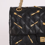 Limited Edition Chanel 2015 Calfskin Brasserie Charms 2.55 Reissue 225 Flap Bag - FashioNica