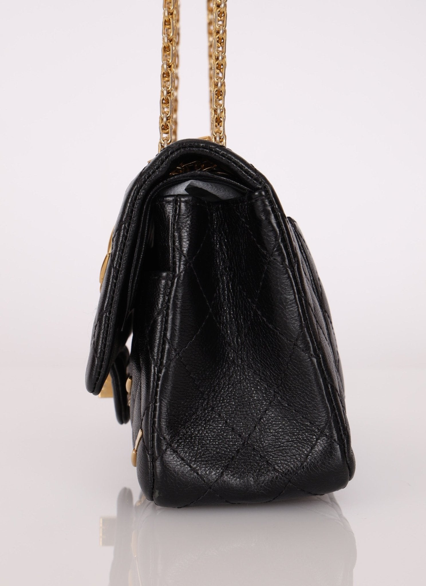 Limited Edition Chanel 2015 Calfskin Brasserie Charms 2.55 Reissue 225 Flap Bag - FashioNica